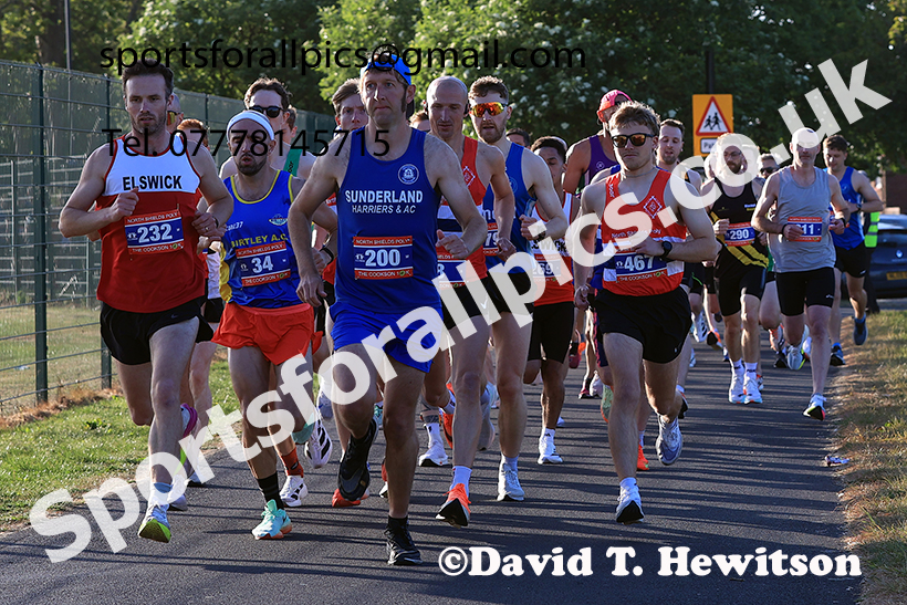 The 2025 Clive Cookson 10k Road Race, Monkseaton, near Whitley Bay. Photo: David T. Hewitson/Sports for All Pics